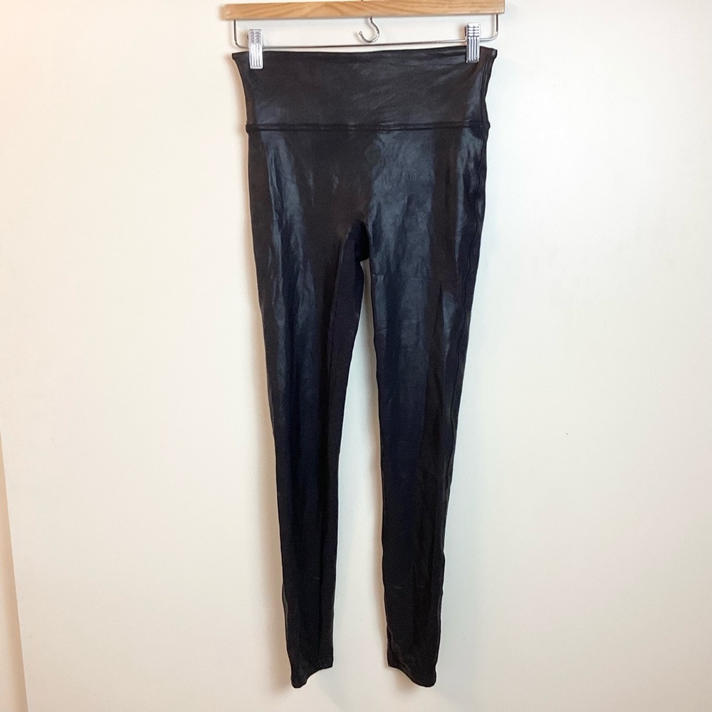 Spanx Faux Leather Legging - Black - M